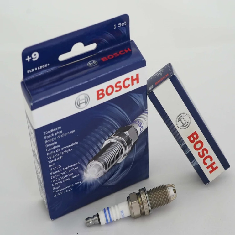 شمع دو پلاتین پایه کوتاه بوش/BOSCH +9