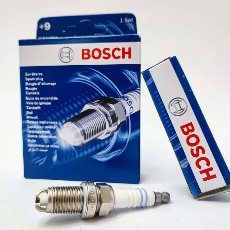 شمع دو پلاتین پایه کوتاه بوش/BOSCH +9