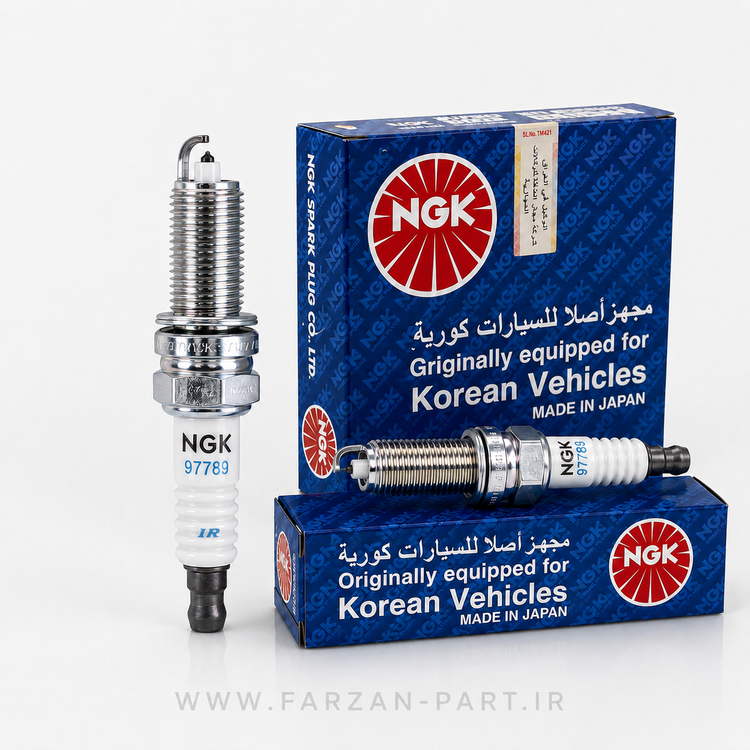 شمع خودرو پایه بلند سوزنی 97789 NGK انجیکا ژاپن
