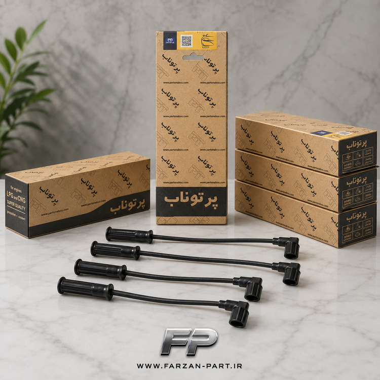 وایر شمع نیسان یورو 2 پرتوناب دوگانهسوز LPG/CNG
