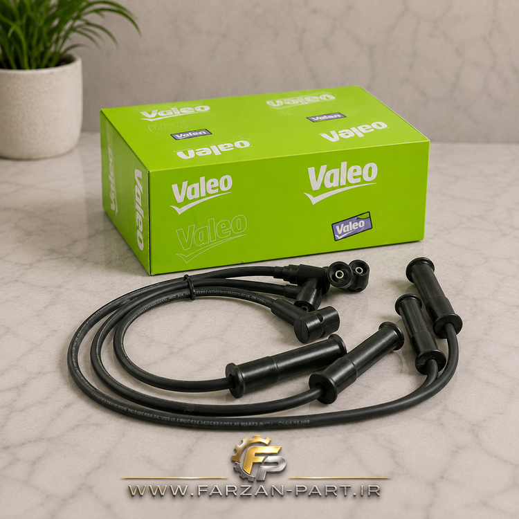 وایر شمع پراید ساژم ولئو Valeo دبل سیلیکونی ساخت ترکیه
