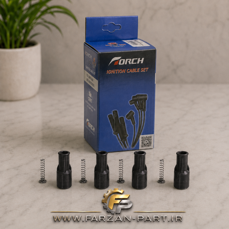 وایر شمع لیفان X60 دندهای Torch تورچ اصلی وارداتی