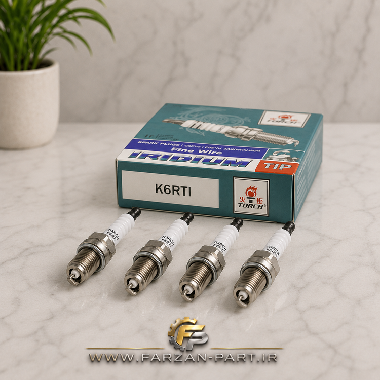 شمع سوزنی پایه کوتاه ایریدیوم تورچ K6RTI اصل